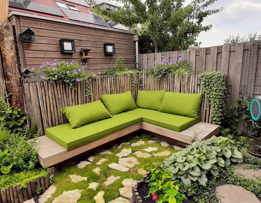 Ecologische stadstuin, Amsterdam · 30 m² op het noorden