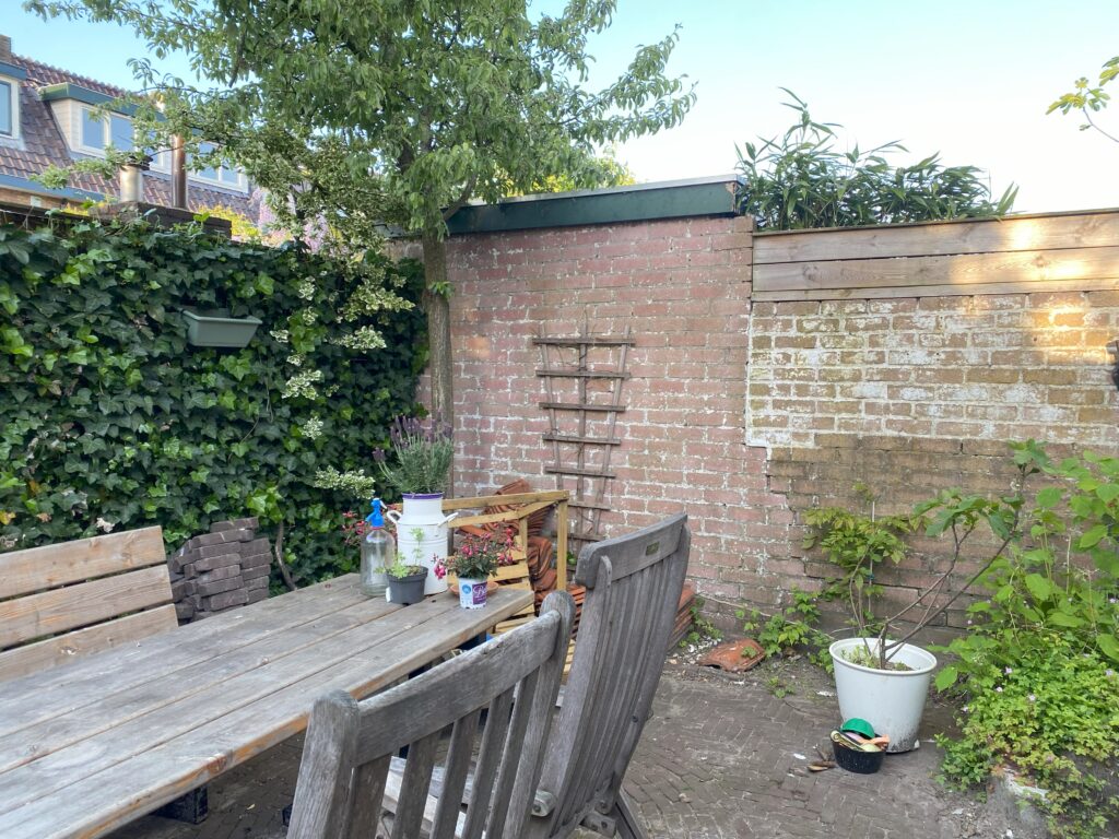 Voor: oude situatie, voor de renovatie