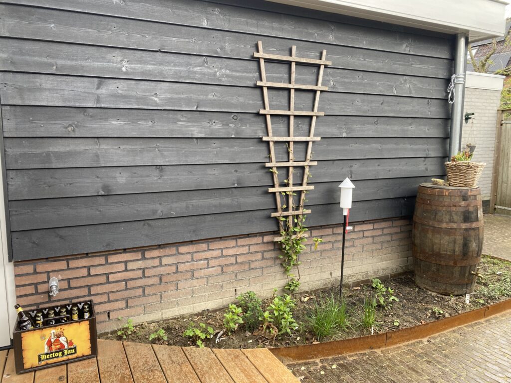 Na: cortenstalen borderranden