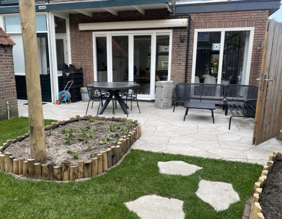 Stadstuin met trampoline, Amersfoort · Gezin met kinderen