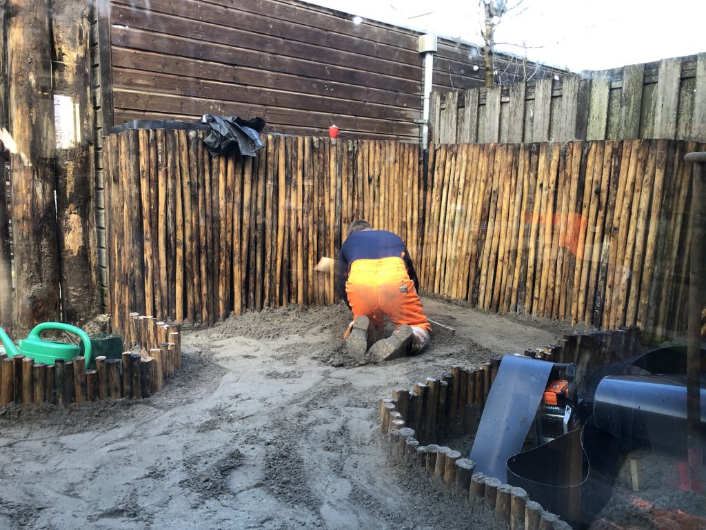 Aanleg: terras aanleggen